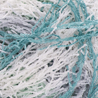 Red Heart Cool Mint Yarn SCRUBBY Stripes