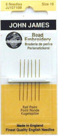 John James Beading Tapestry Point Hand Needles-Size 10 6/Pkg