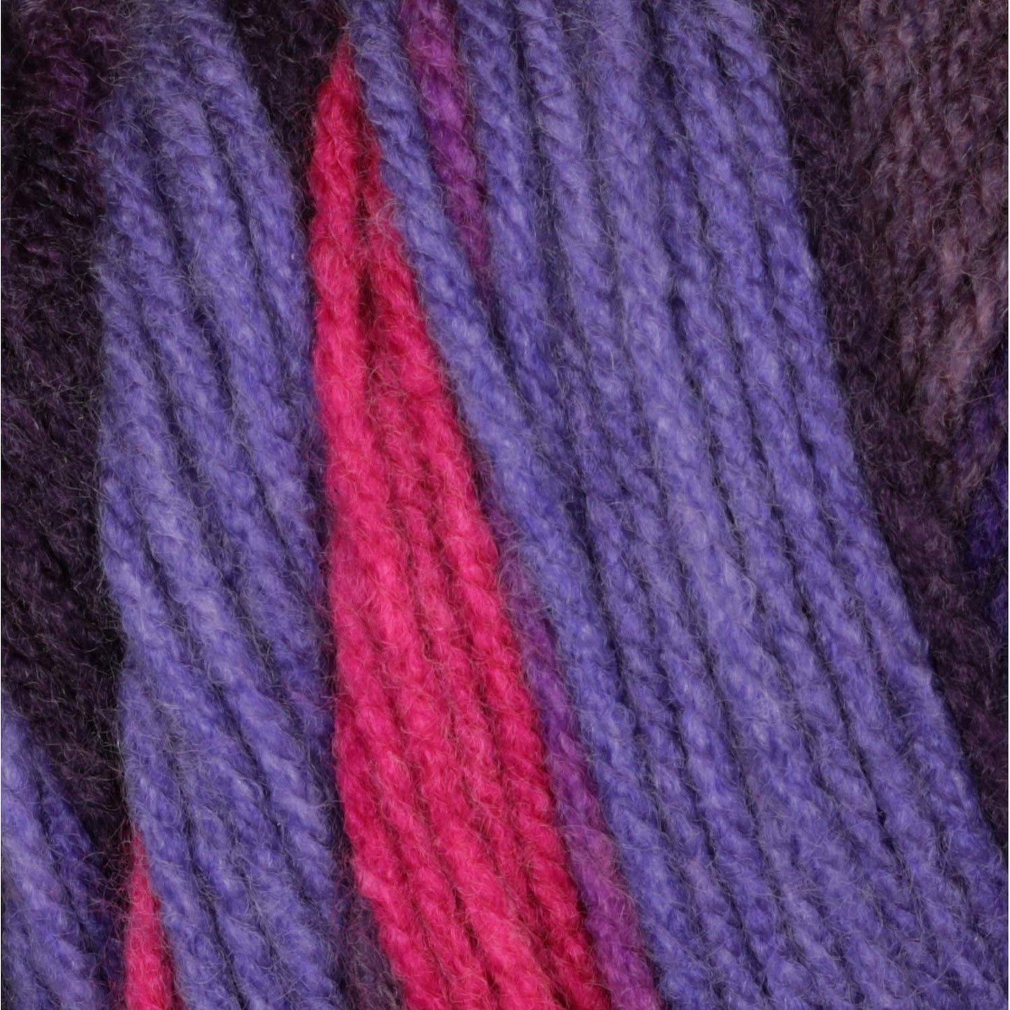 Bernat Super Value Yarn, 5 oz, Gauge 4 Medium Worsted, Oceana Stripes