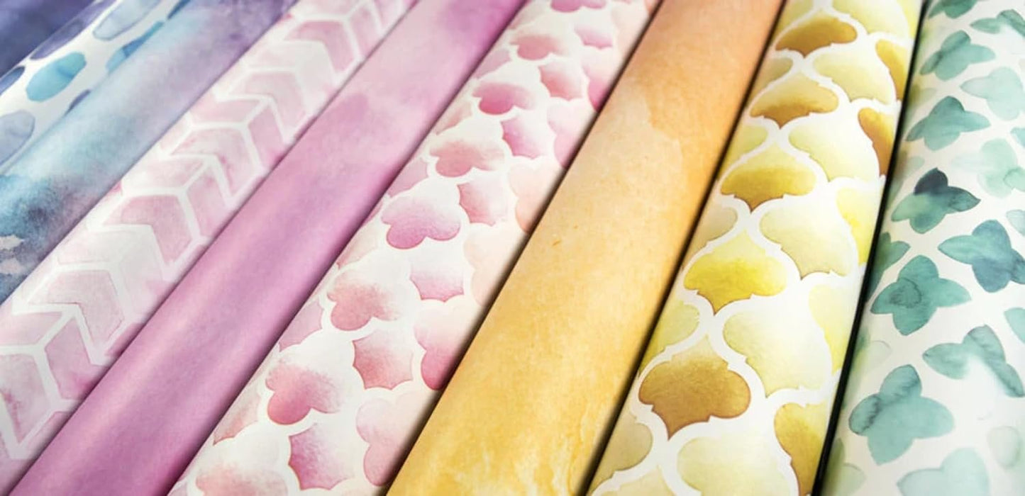 Craft Consortium Double-Sided Paper Pad 12"X12" 30/Pkg-Watercolors, 20 Designs