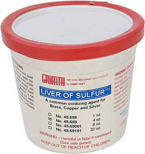 Liver of Sulfur, 4 Ounce Jar | SOL-600.04