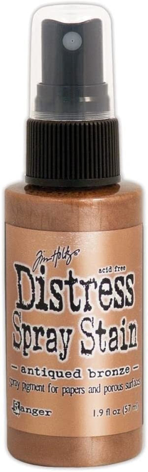 Ranger Tim Holtz Distress Spray Stains - Metallics and White - Four Items