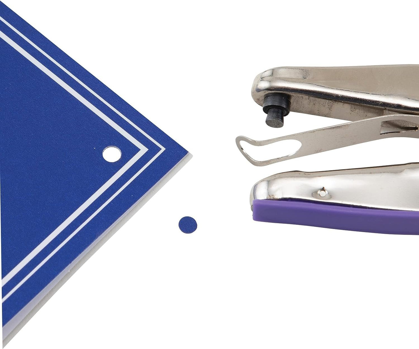 McGill 2" Reach Punchline Hole Punch, 3/16 Inch Round, Chrome/Purple (MCG53600C)