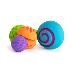 Fat Brain Toys OombeeBall - Sensory Nesting Puzzle for Babies & Toddlers