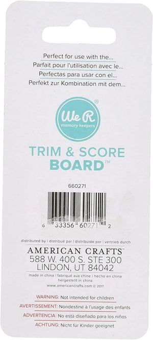 We R Memory Keepers 0633356602712 Trimmer Trimmer & Mat-Trim and Score Refill Blades (2 Piece)