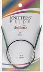 Knitter's Pride-Dreamz Fixed Circular Needles 16", Size 4/3.5mm,Black