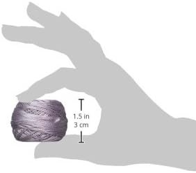 DMC 116 8-3042 Pearl Cotton Thread Balls, Light Antique Violet, Size 8