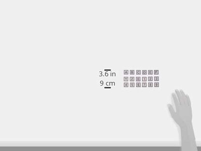 It's Sew Emma Grey Alphabitties Specialty Marking Tool, Varies