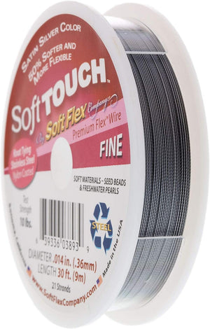 Soft Touch by Soft Flex Beading Wire .014 IN. 30 ft