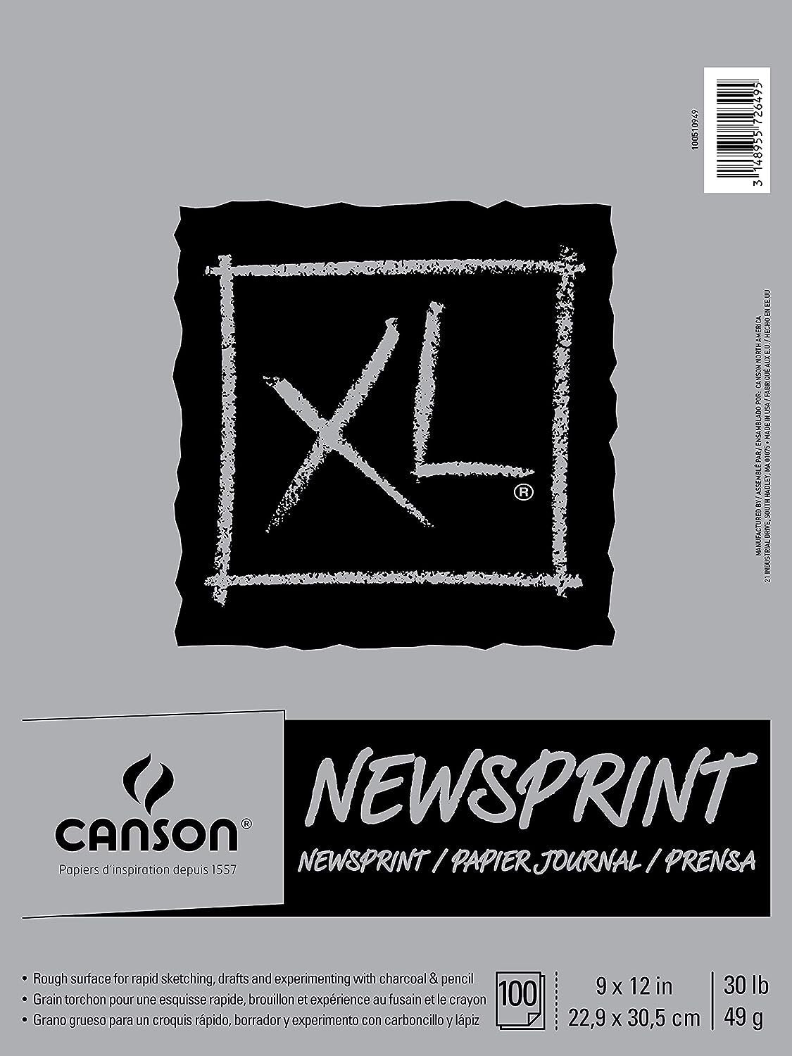 Canson XL Series Newsprint Paper Pad