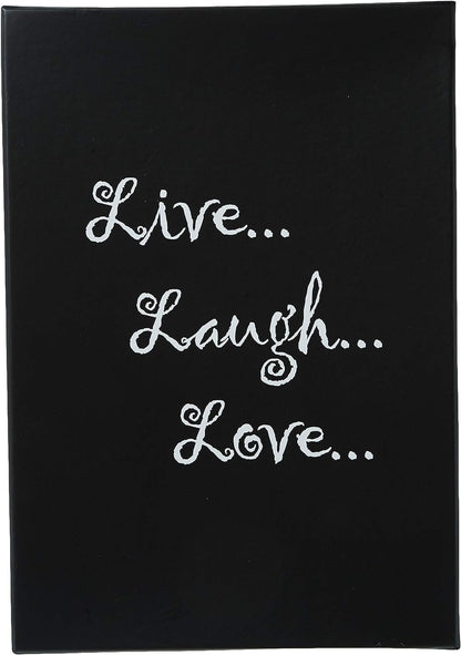 Pioneer Photo Albums B-1BW Photo Storage Box, Live, Laugh, Love Design