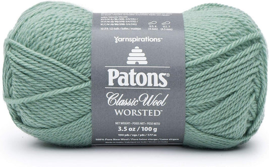 Patons Classic Wool Yarn, Basil