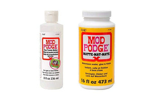 Transfer Photo Medium, 8-Ounces with Sealer Waterbase, Finish and Glue, 16 oz, Matte