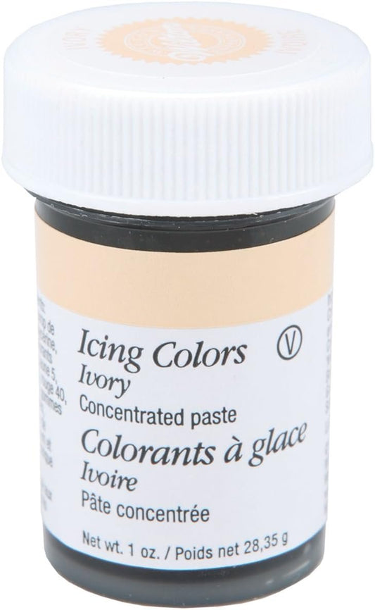 Wilton Icing Colors, 1-Ounce, Ivory