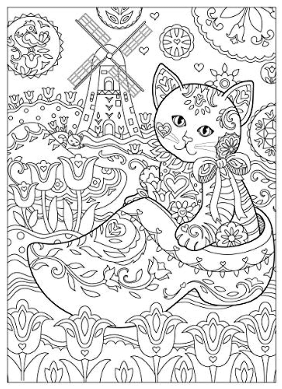 Adult Coloring Creative Kittens Coloring Book (Adult Coloring Books: Pets)