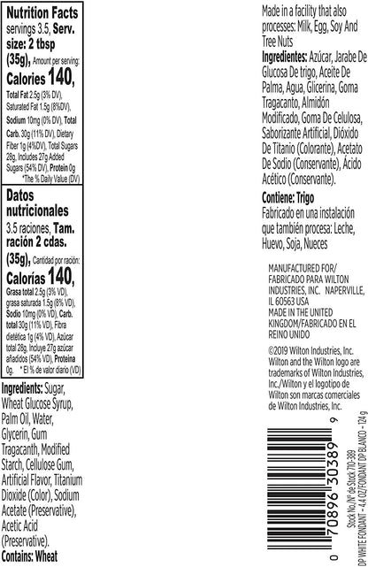 Wilton 4.4 oz Decorator Preferred Fondant Pack