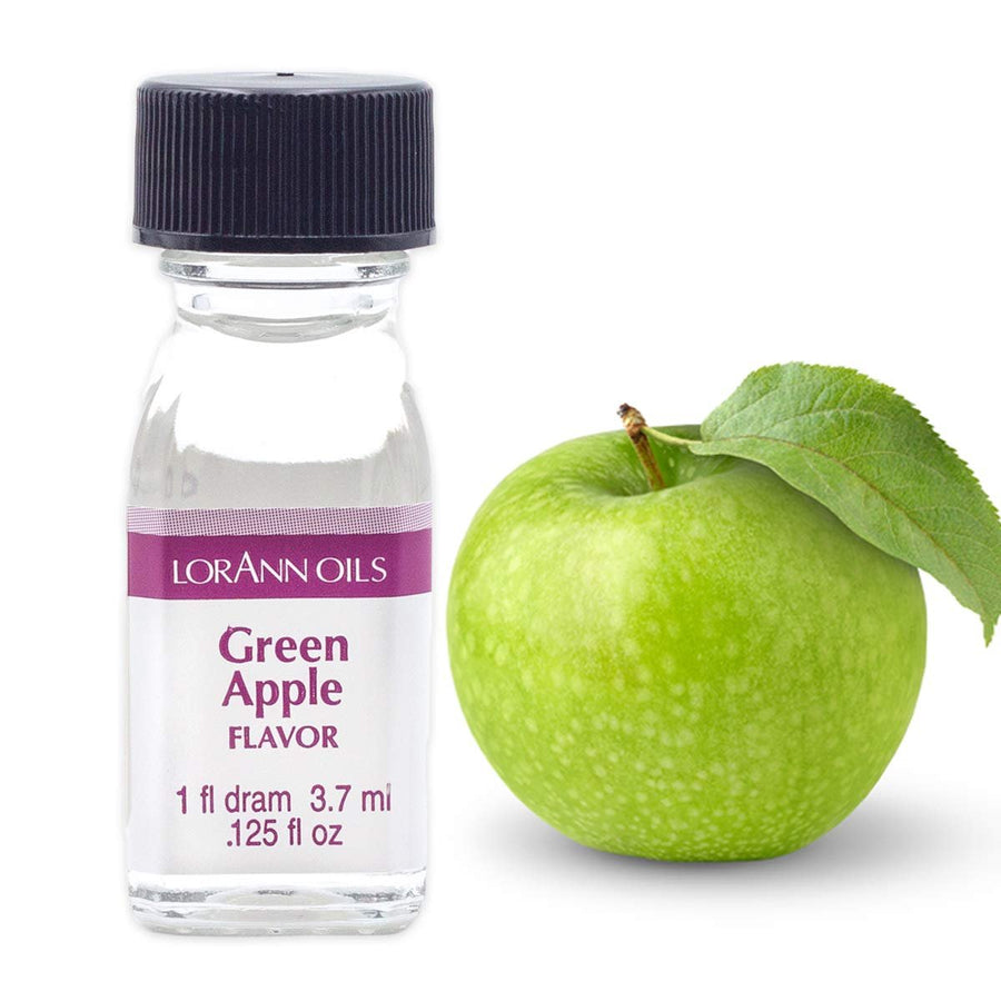 LorAnn Green Apple SS Flavor, 1 dram bottle (.125 fl oz - 3.7ml - 1 teaspoon)