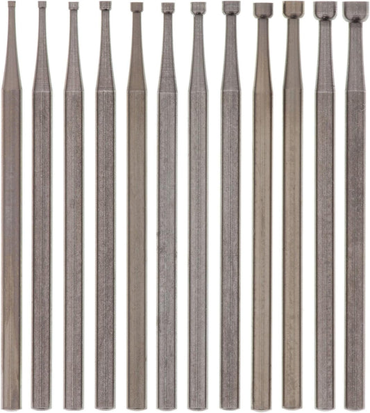 12 Piece Round Cup Burs Set