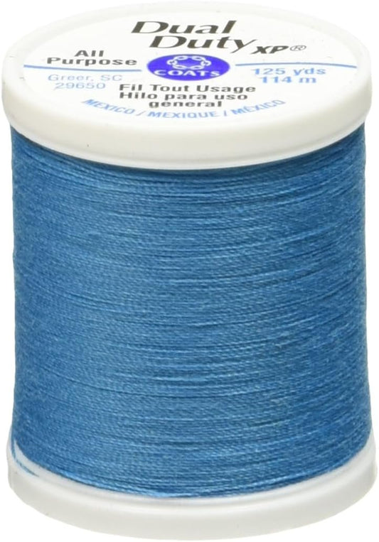 Coats Thread & Zippers Dual Duty XP All Purp 125yd Rocket Blue