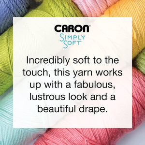 Caron Simply Soft Dark Country Blue Yarn - 3 Pack of 170g/6oz - Acrylic - 4 Medium (Worsted) - 315 Yards - Knitting, Crocheting & Crafts