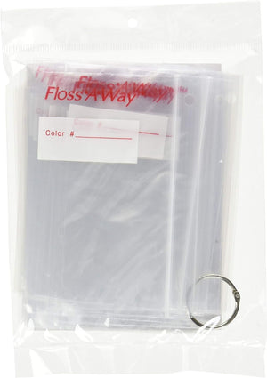 ACTION BAG FL36 Floss-A-Way Organizer, 3-Inch x 5-Inch, 36-Pack