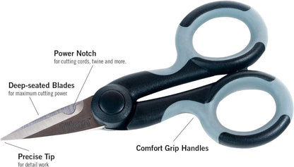 Titan 5-1/2-Inch Heavy Duty Scissor with Power Notch