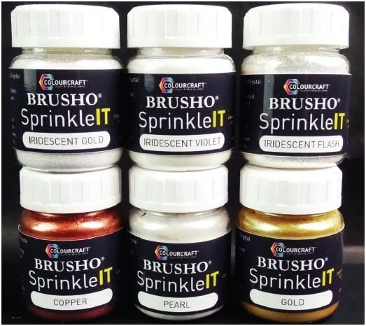 PanPastel Brusho SprinkliIT 10g Set 6/Pkg-Assorted Colors