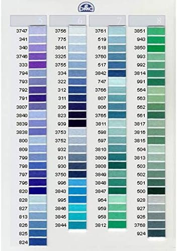 Dmc 6-Strand Embroidery Cotton 8.7yd-Medium Topaz