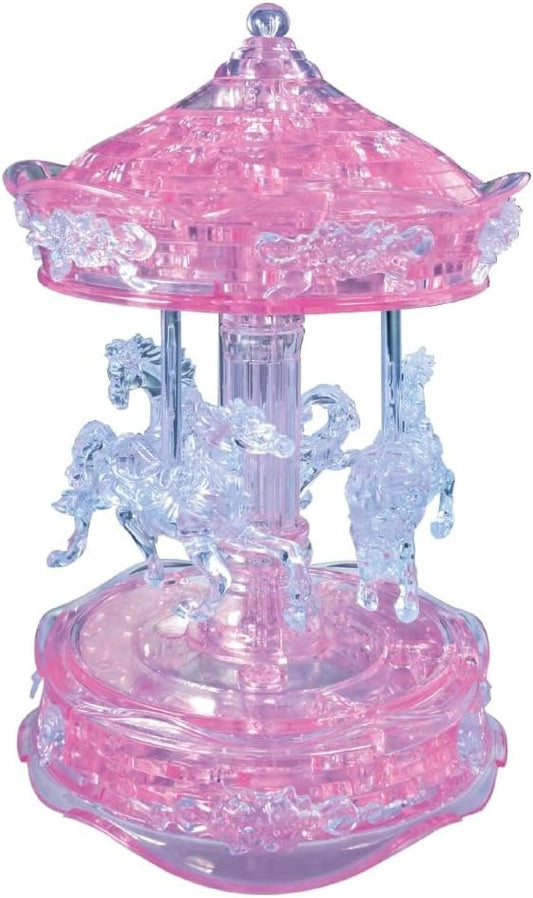 Original 3D Crystal Puzzle - Deluxe Carousel