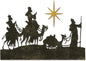 Sizzix Thinlits Dies Wise Men by Tim Holtz, 2-Pack, 5 1/4" x 2 3/4" - 1 1/2" x 2 1/4", Multicolor