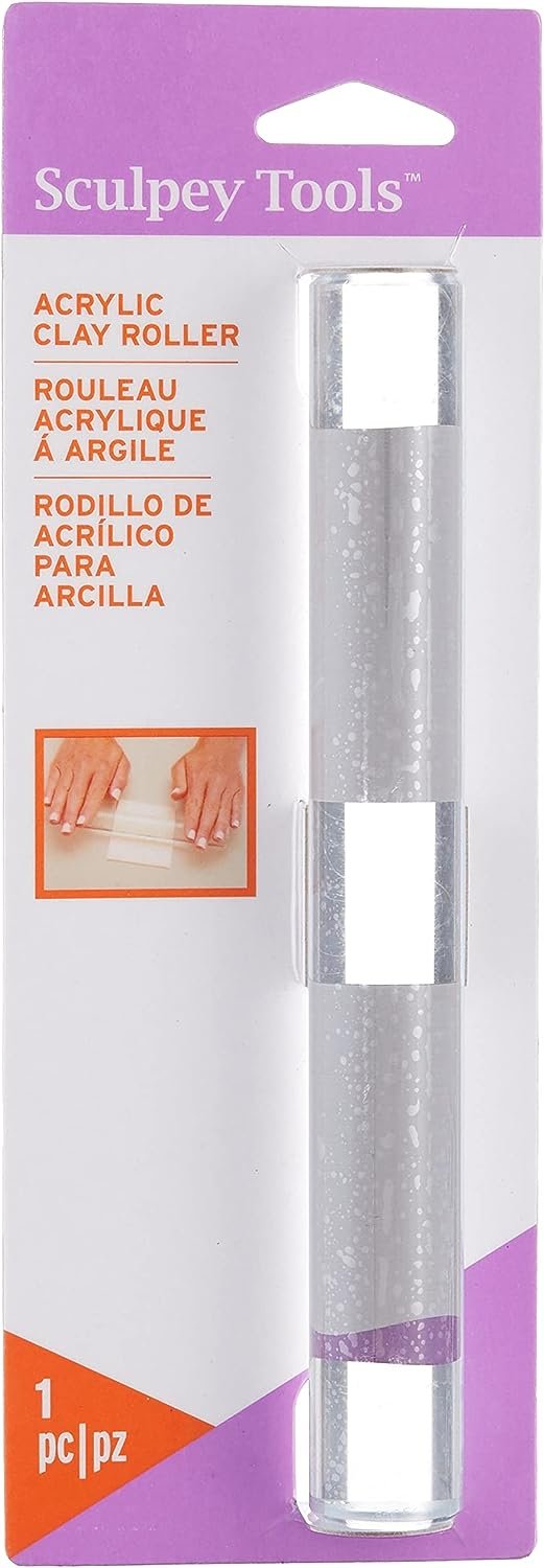 Polyform Sculpey Acrylic Clay Roller, 8-Inch (456524)