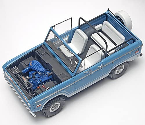 Revell 85-4320 Ford Bronco Truck Kit 1:25 Scale 122-Piece Skill Level 5 Plastic Model Building Kit , Blue