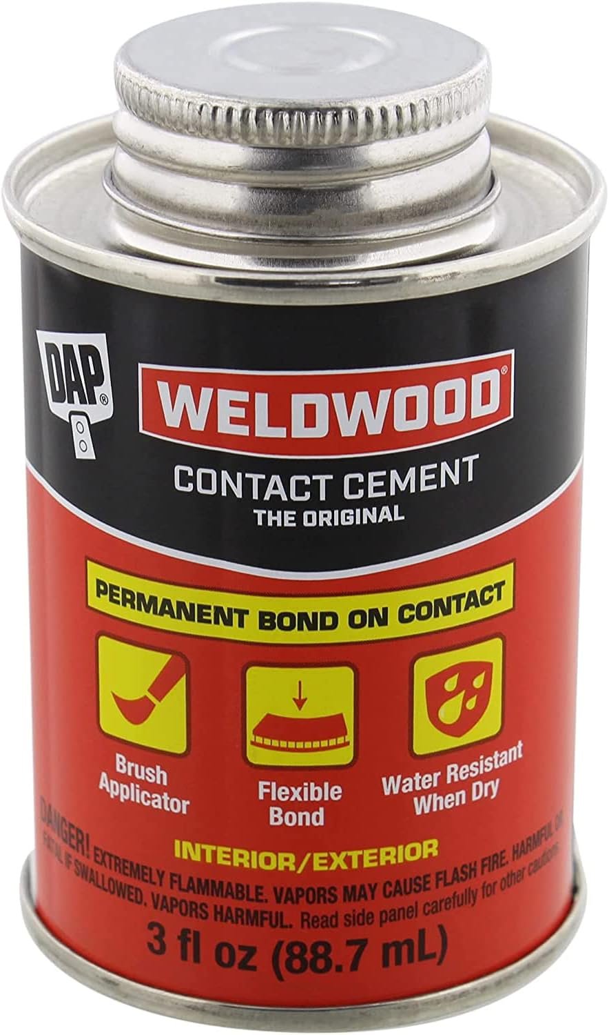 DAP 00107 Weldwood Original Contact Cement,3 oz