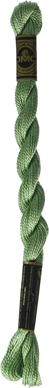 DMC 115 5-368 Pearl Cotton Thread, Light Pistachio Green, Size 5