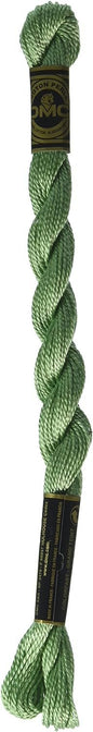 DMC 115 5-368 Pearl Cotton Thread, Light Pistachio Green, Size 5