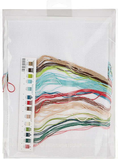 Darice Dimensions 'Illustrated USA' Patriotic 50 States Counted Cross Stitch Kit