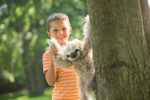 Wild Republic Cuddlekin Three Toed Sloth 12" Plush, Cuddlekins (12257)