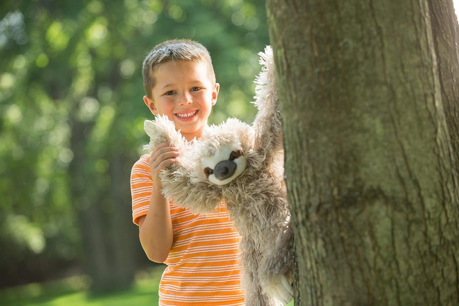 Wild Republic Cuddlekin Three Toed Sloth 12" Plush, Cuddlekins (12257)