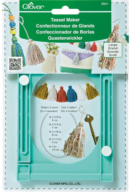 CLOVER 9941 Tassel Maker (Large) , Green