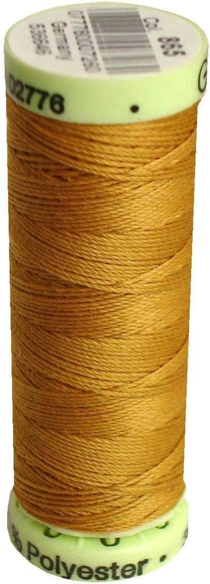Gutermann Top Stitch Heavy Duty Thread 33 Yards-Gold