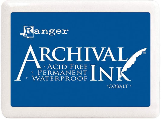 Ranger Archival Jumbo Ink Pad #3-Cobalt