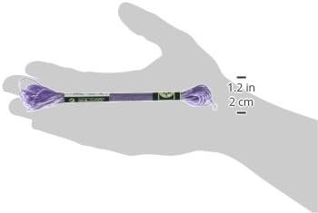 DMC 1008F-S211 Shiny Radiant Satin Floss, Iris, 8.7-Yard