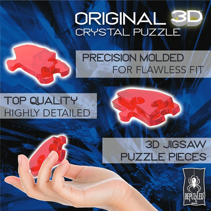 BePuzzled | Disney Donald Duck Original 3D Crystal Puzzle, Ages 12 and Up