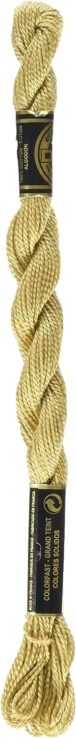 DMC 115 5-422 Pearl Cotton Thread, Light Hazelnut Brown, Size 5