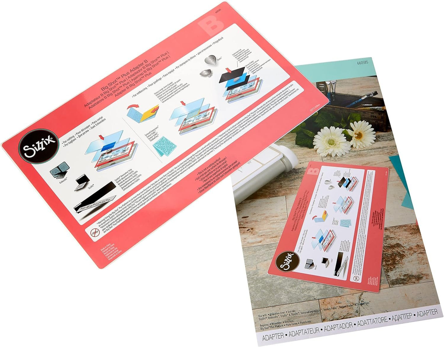 Sizzix Big Shot Plus Standard Adapter Pad B , One Size, Multi Color