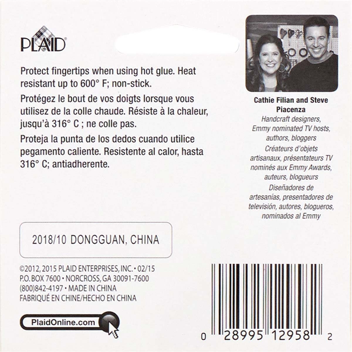 Mod Podge Hot Glue Gun Finger Caps, Original Version