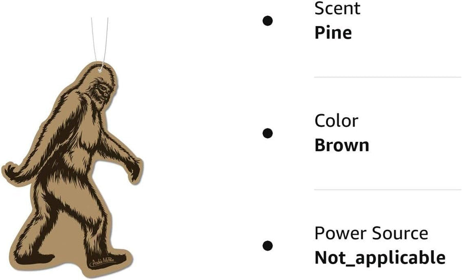 Accoutrements-12303 Bigfoot Air Freshener - Pine Scent