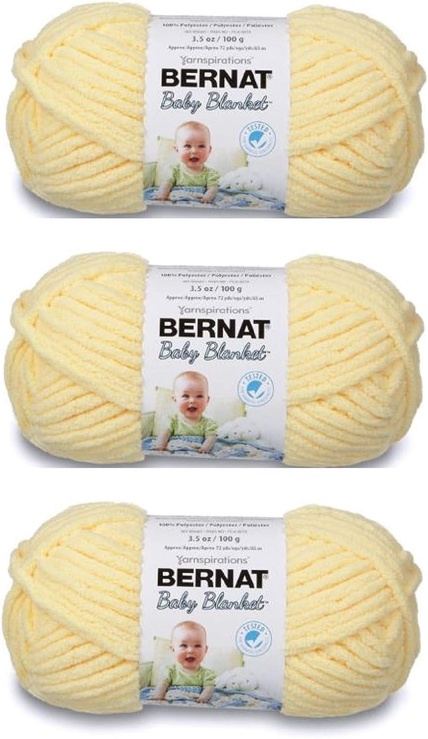 Bernat Bulk Buy Baby Blanket Yarn (3-Pack)