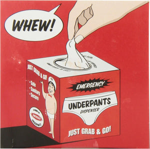 Archie McPhee Accoutrements Emergency Underpants Dispenser