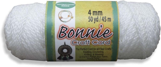 Pepperell 4mm Bonnie Macramé Craft Cord, 50-Yard